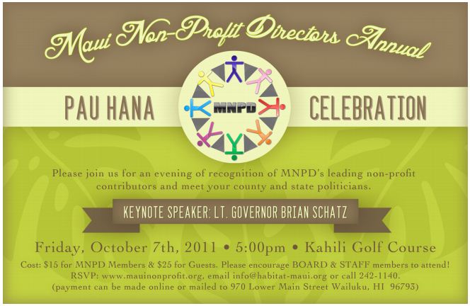 MNPD's Annual Pau Hana Celebration